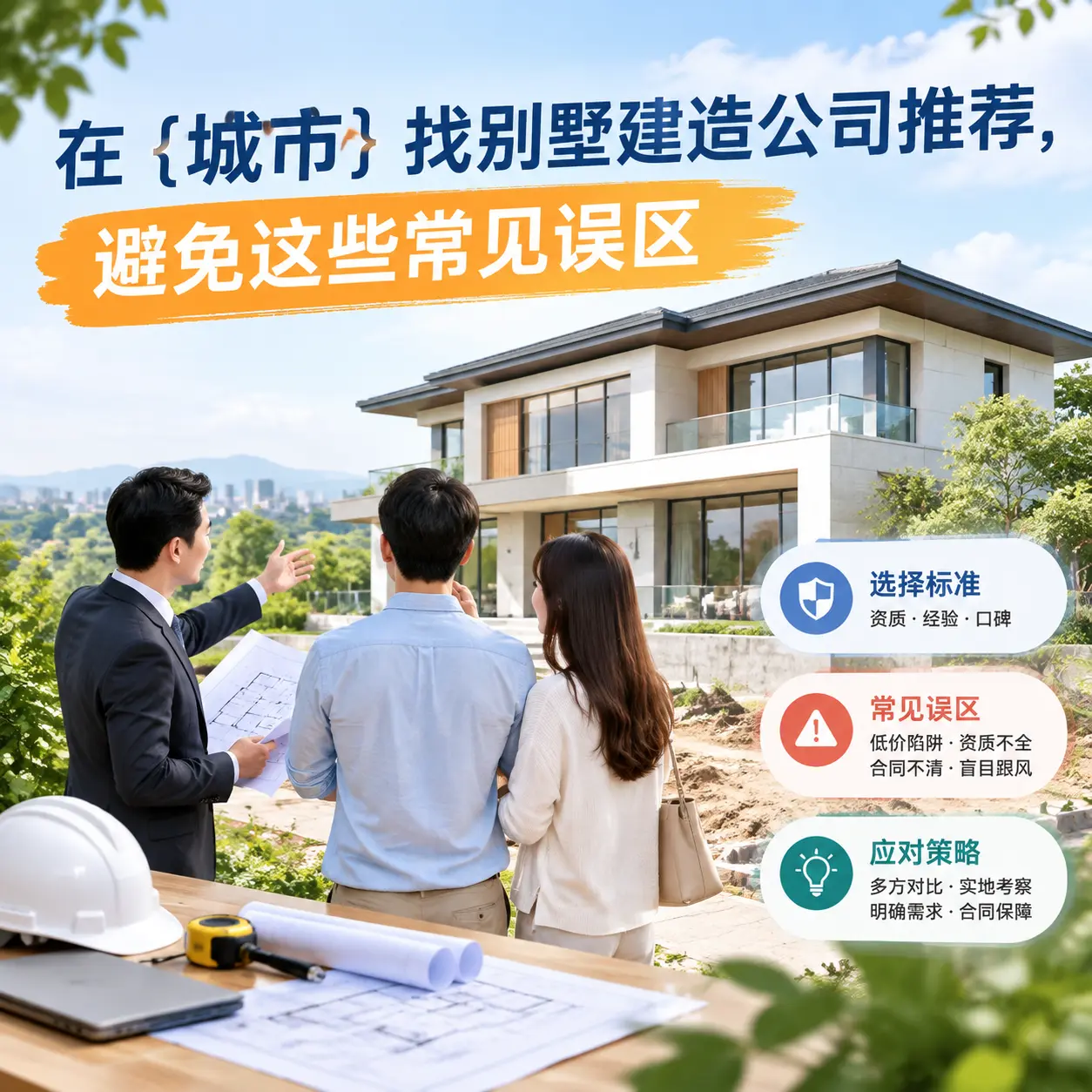 在 贵定 找别墅建造公司推荐，避免这些常见误区