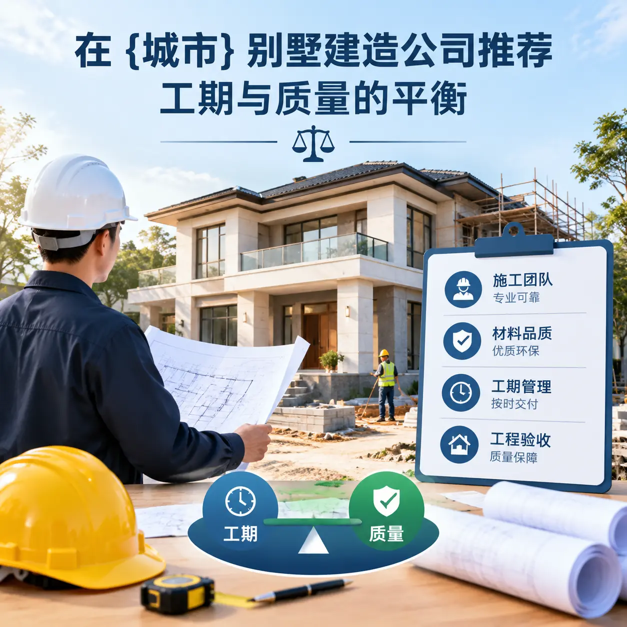 在 贵定 别墅建造公司推荐,工期与质量的平衡