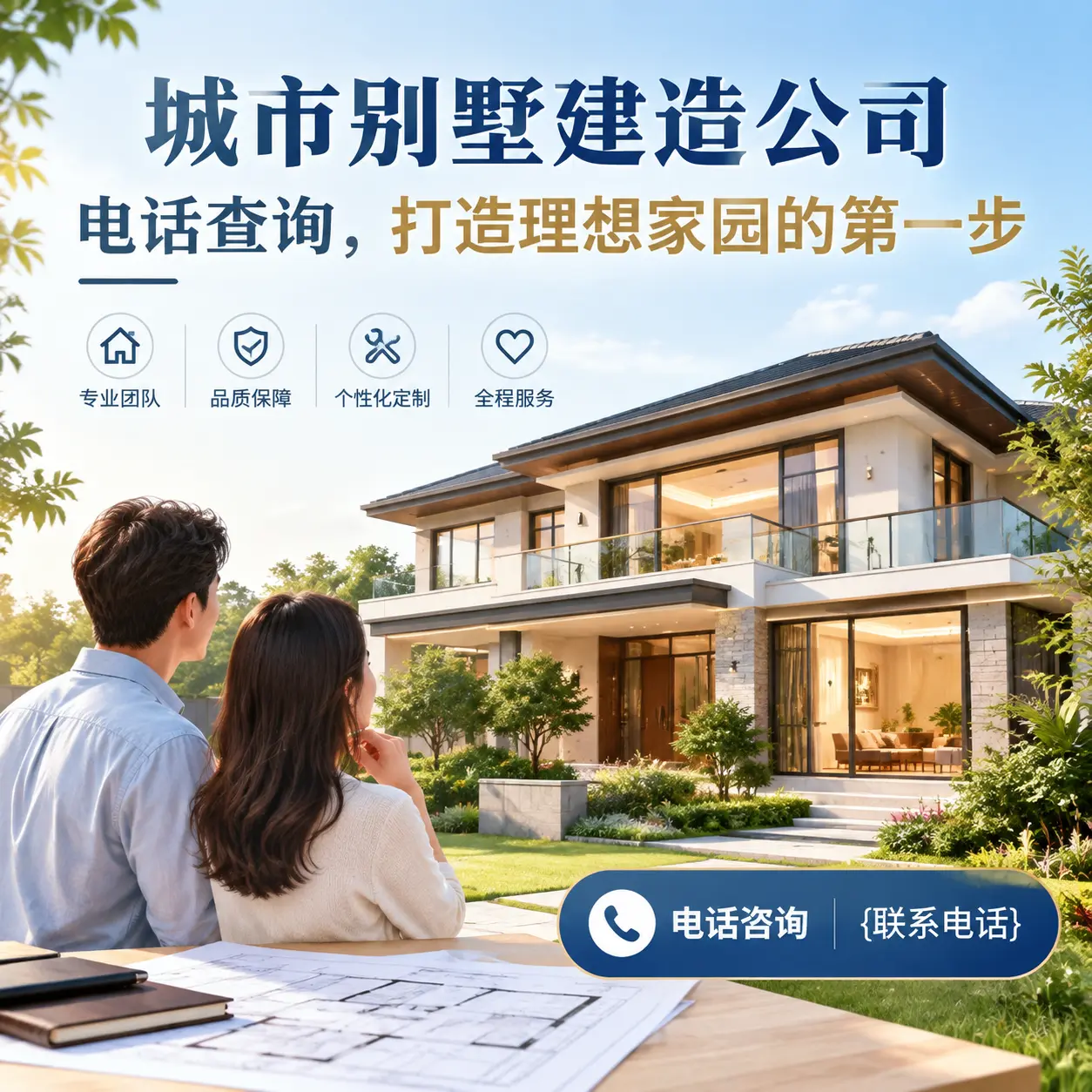 贵定别墅建造公司电话查询,打造理想家园的第一步