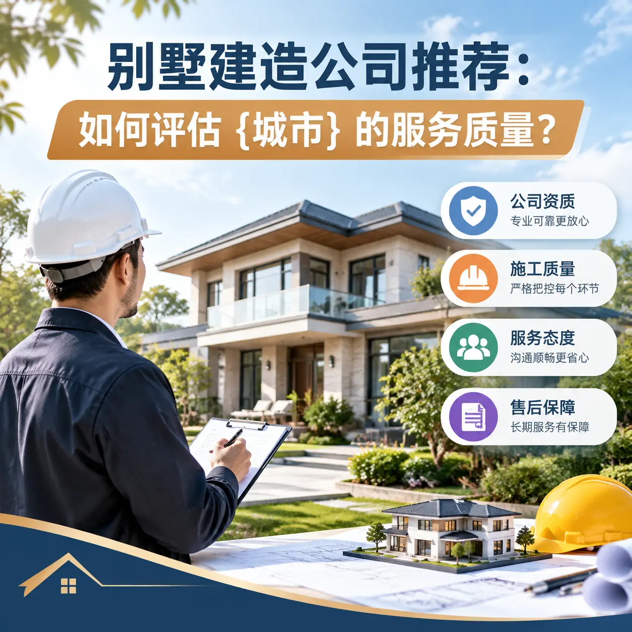 别墅建造公司推荐:如何评估 贵定 的服务质量?