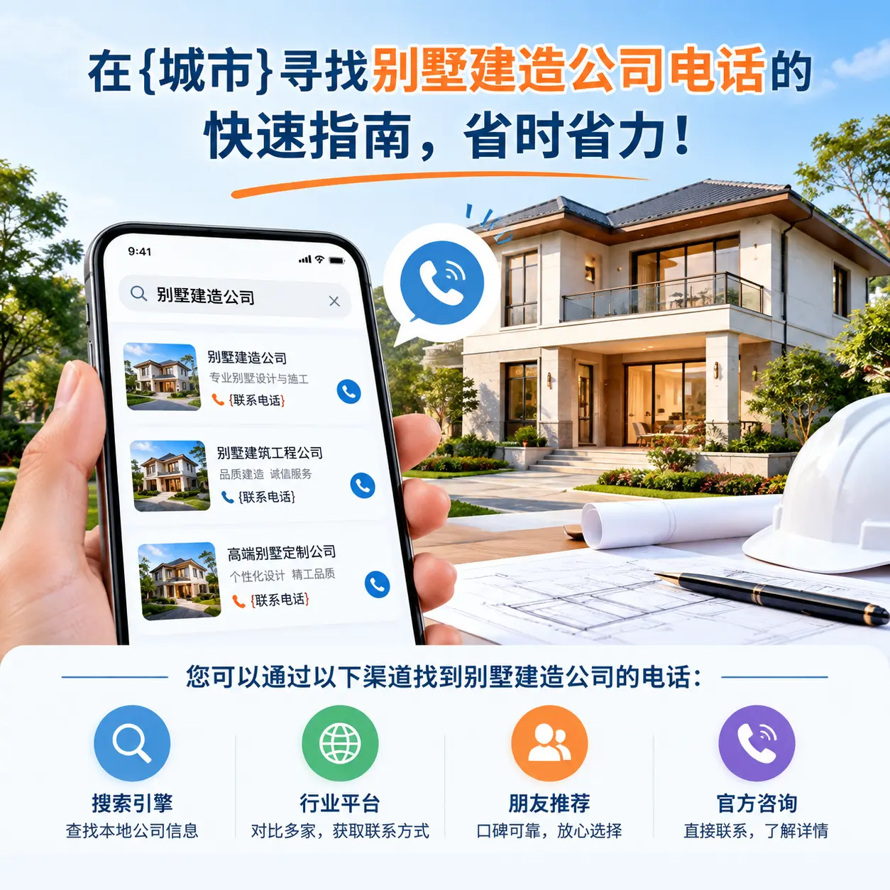 在贵定寻找别墅建造公司电话的快速指南,省时省力!