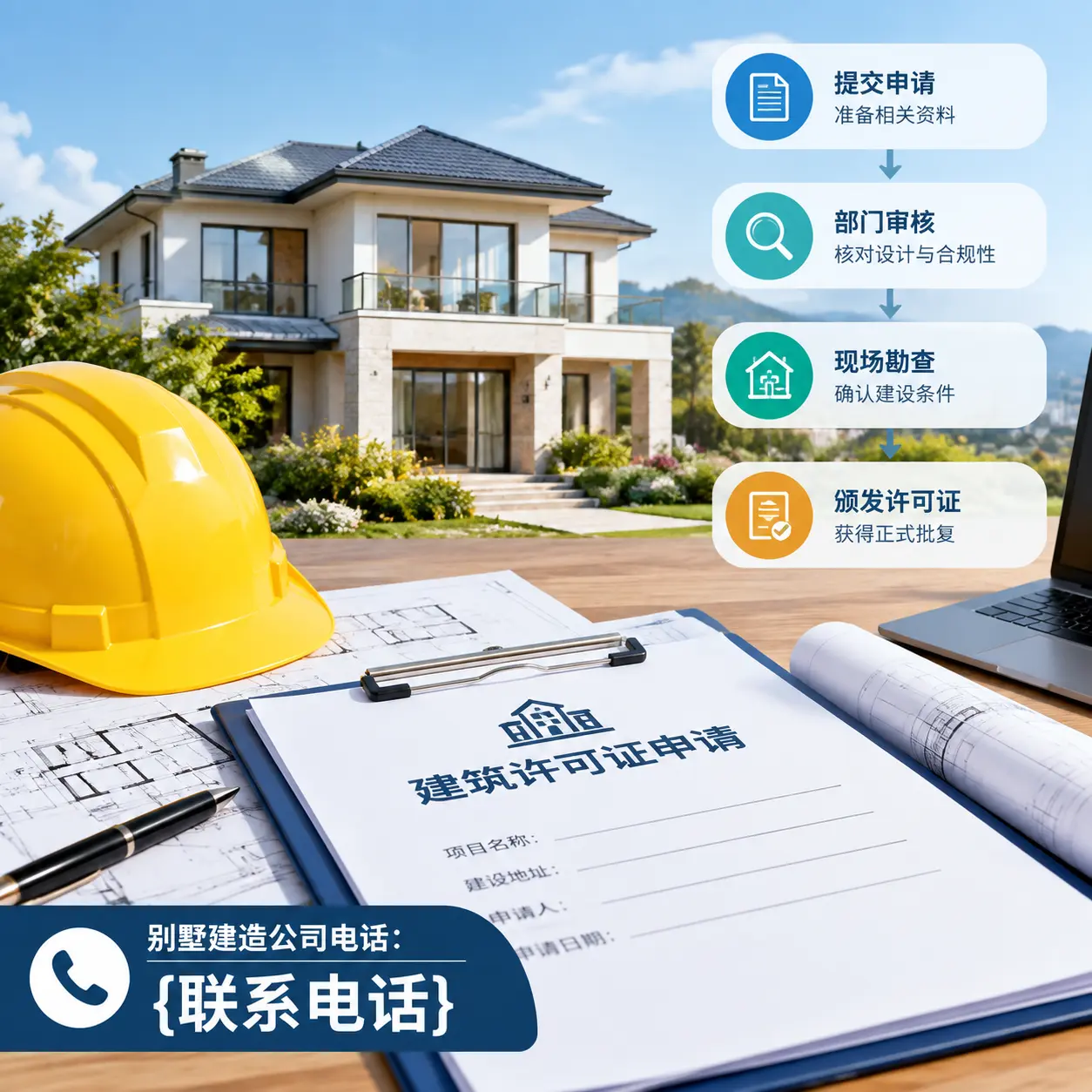 别墅建造公司电话：在贵定建造前的准备工作