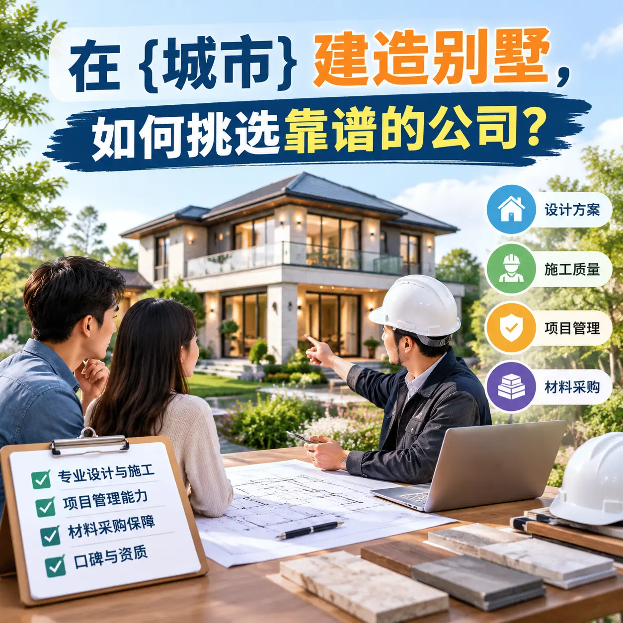 在 贵定 建造别墅,如何挑选靠谱的公司?