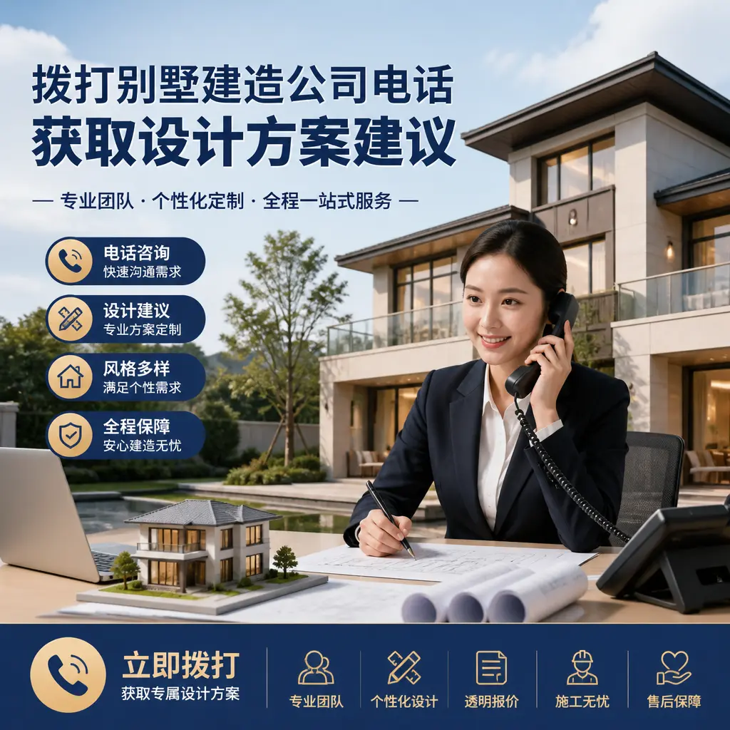 拨打贵定别墅建造公司电话，获取设计方案建议