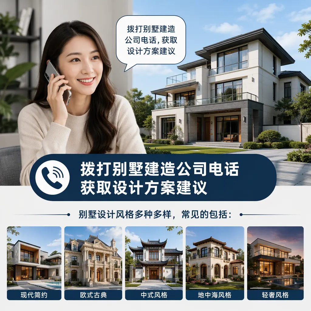 拨打贵定别墅建造公司电话，获取设计方案建议