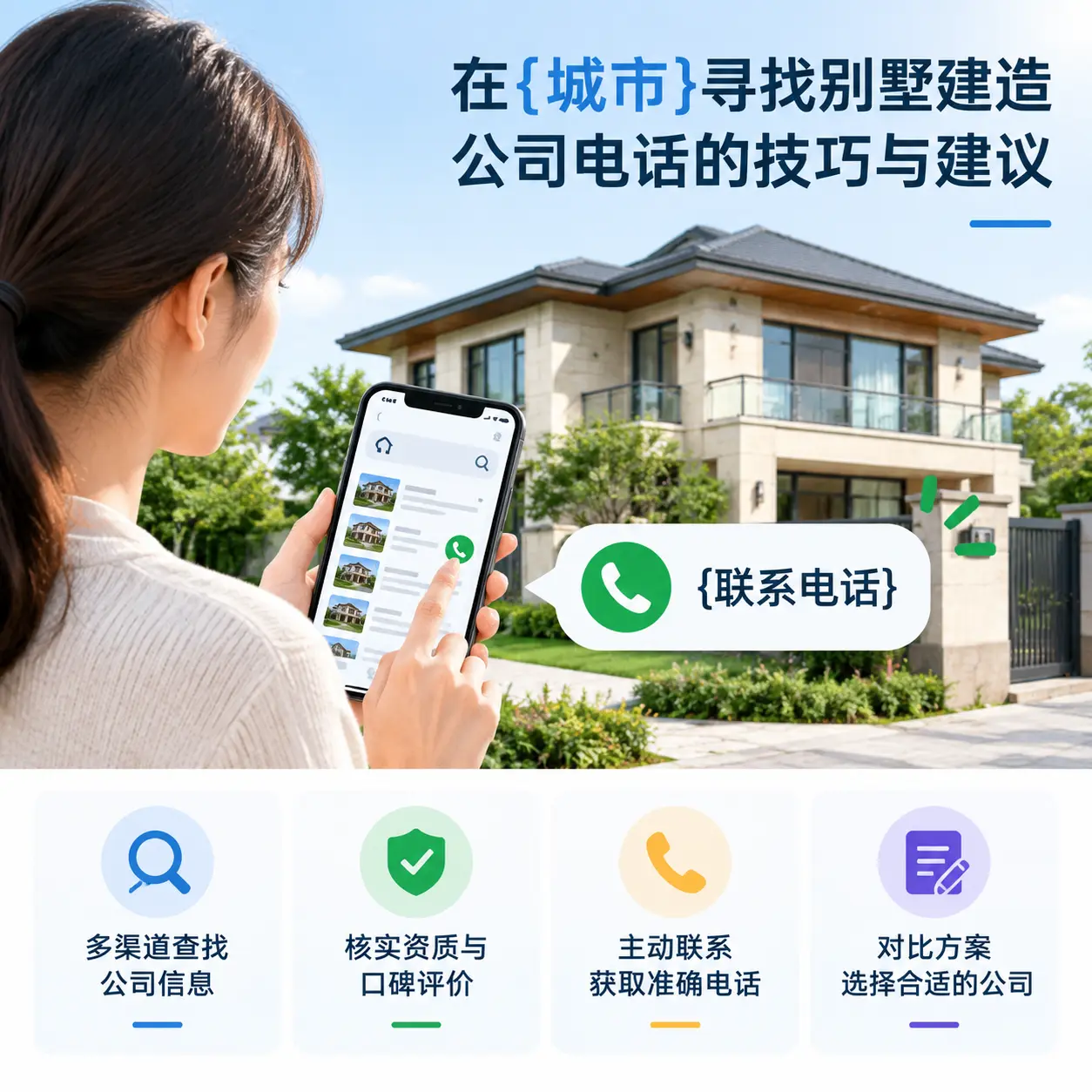 在贵定寻找别墅建造公司电话的技巧与建议