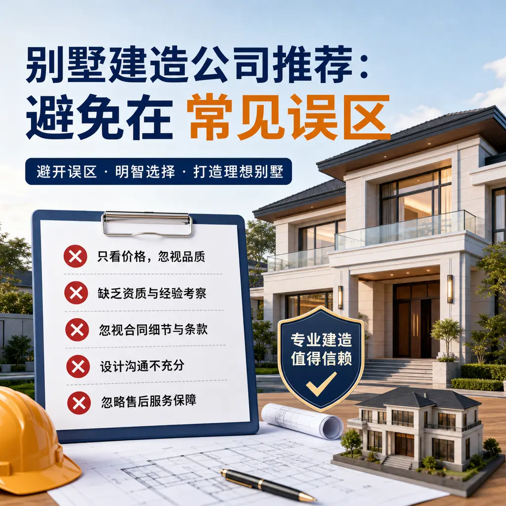 别墅建造公司推荐:避免在 贵定 的常见误区