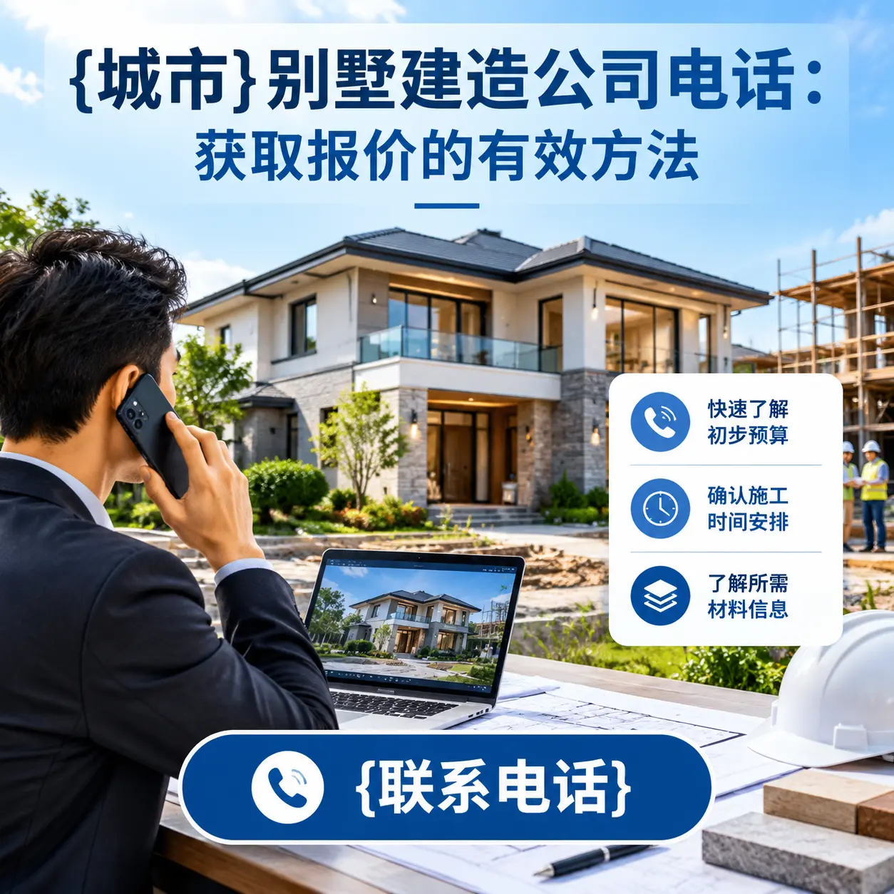 贵定别墅建造公司电话：获取报价的有效方法