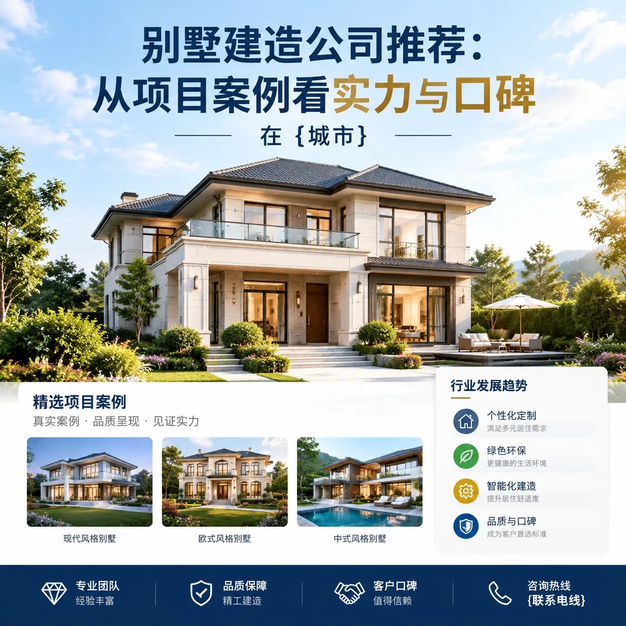 别墅建造公司推荐:从项目案例看实力与口碑在 贵定