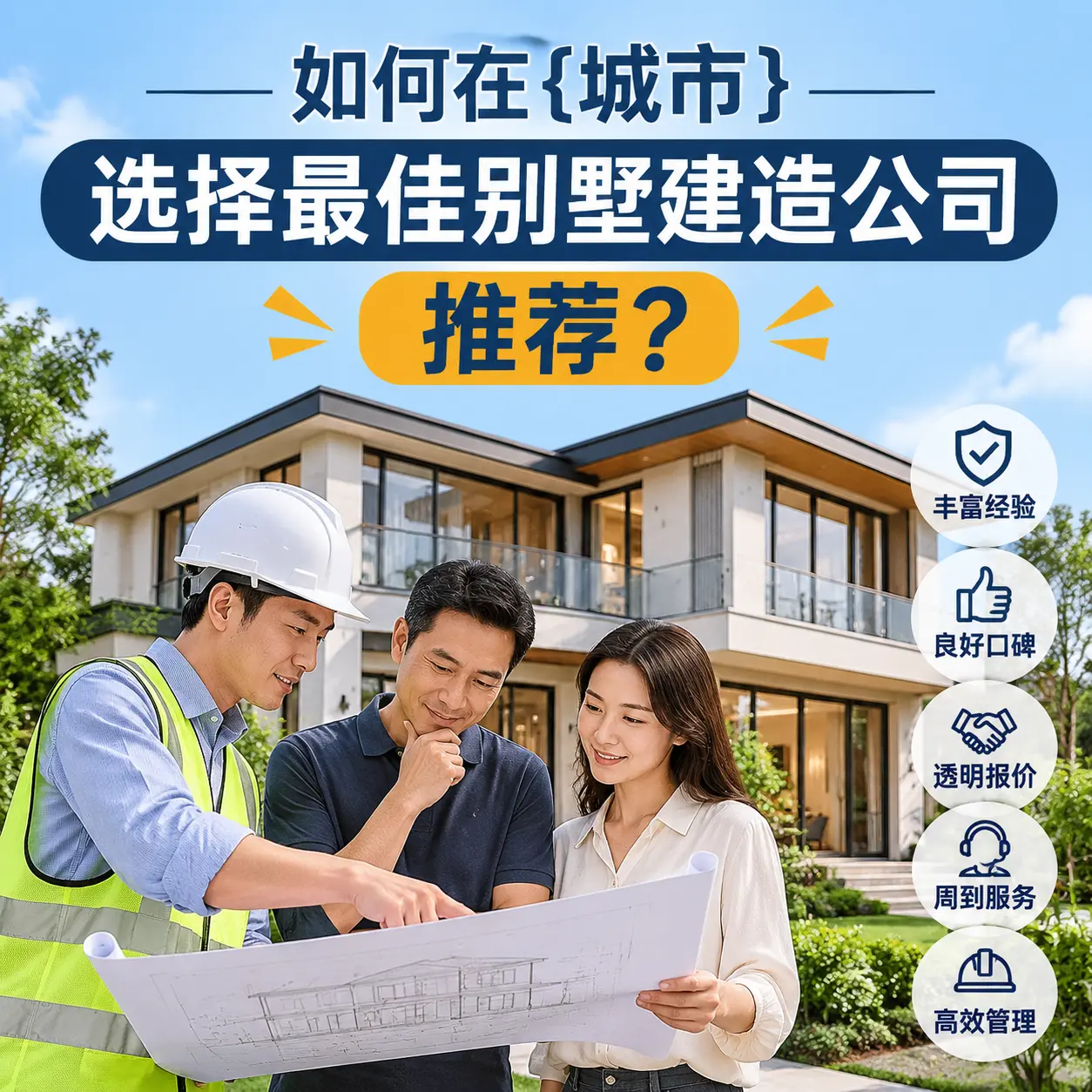如何在 贵定 选择最佳别墅建造公司推荐？